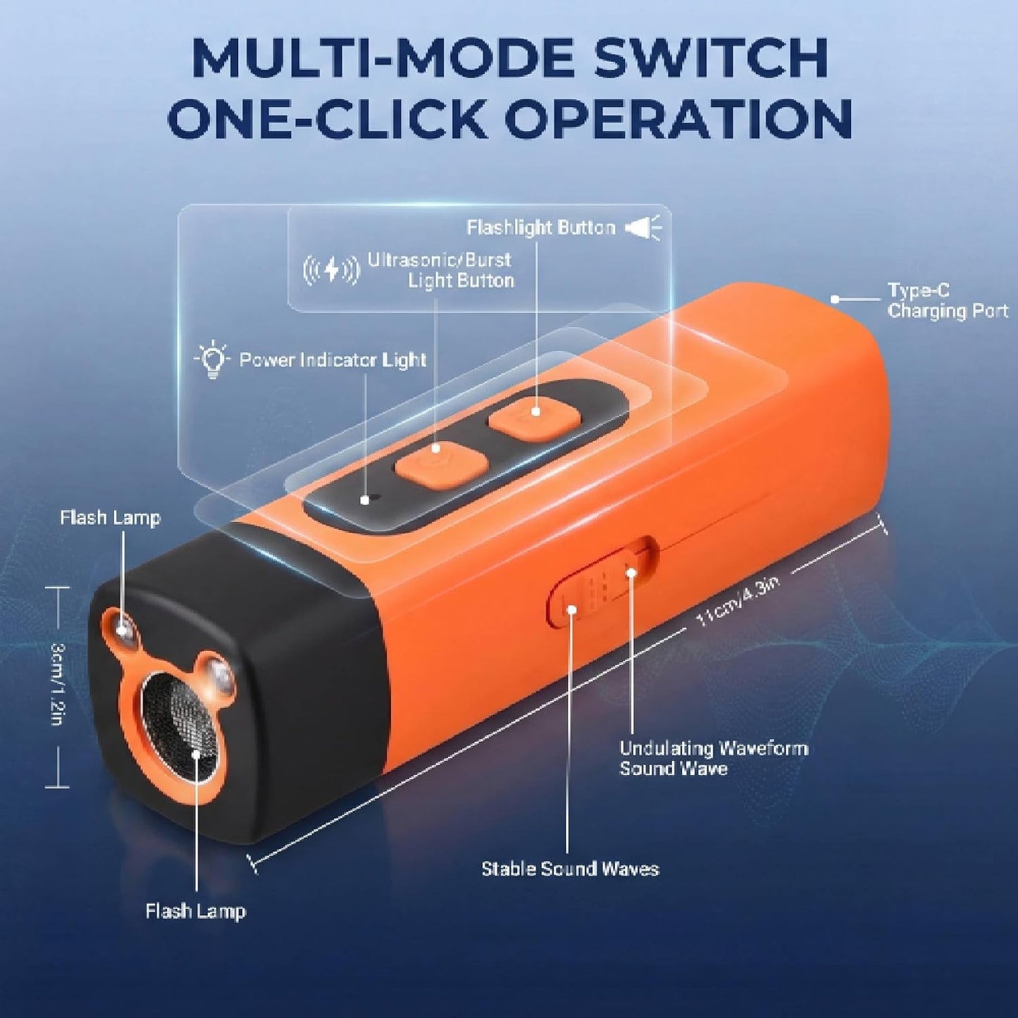 FocusPaw™Ultrasonic Dog Trainer