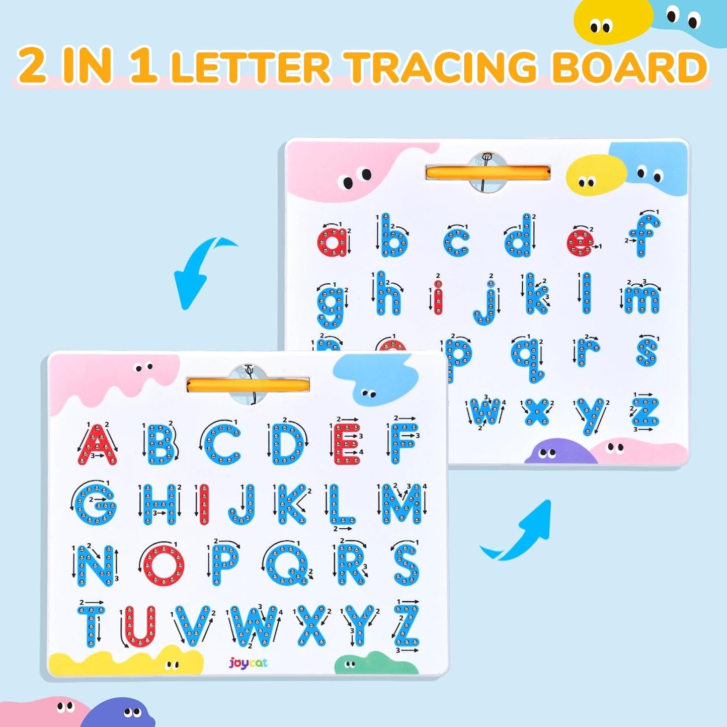 Magnetic Letter and Number Tracing Board Set