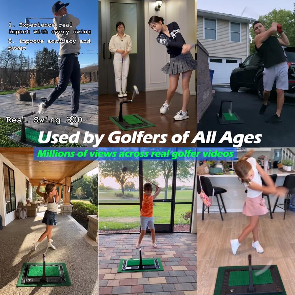 SwingPath Pro™ Golf Impact Trainer