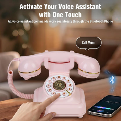 DialMate Bluetooth Retro Phone