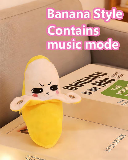 Baby Musical Sensory Toy – Interactive Plush Toy with Sounds & Music (Yellow Banana)