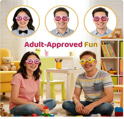 Funny Glasses with Winking Eye Mechanism