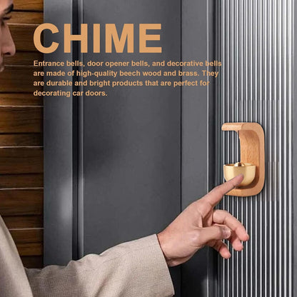 Magnetic Wooden DoorBell