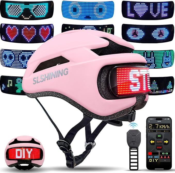 Smart Bike Helmet with Intelligent App Control & Built-In Safety System