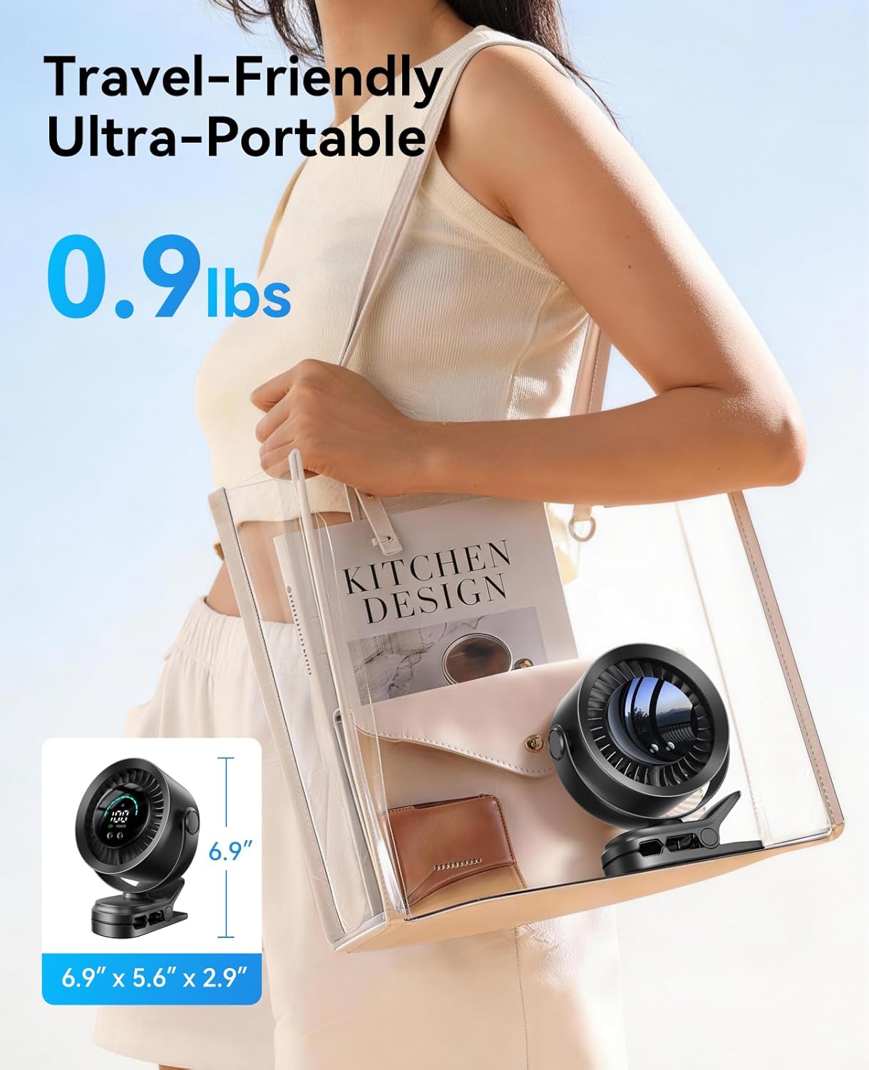 Portable Clip on Fan