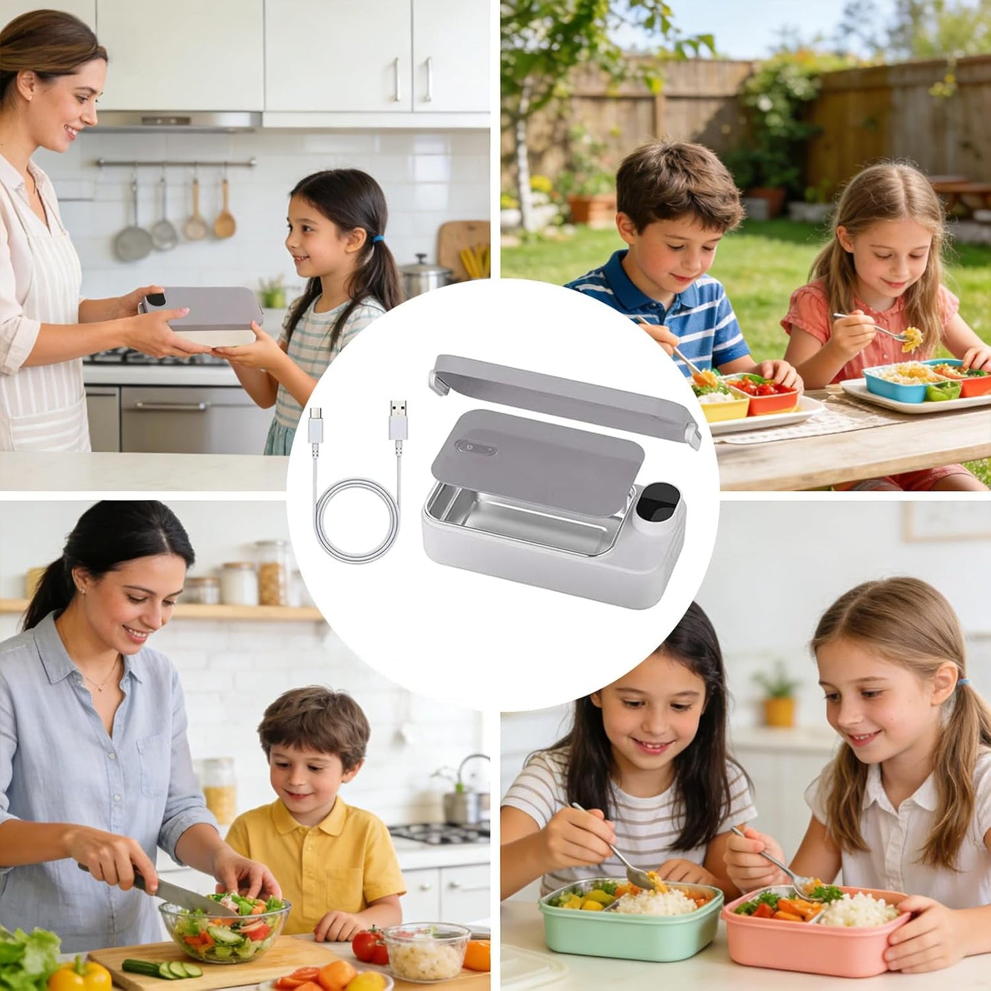 Rechargeable Lunch Box Warmer