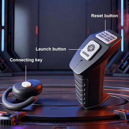 Cool Inductive Robot Arm, Motion-Tracked Blaster
