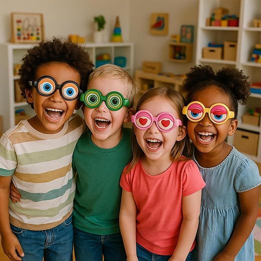 Funny Novelty Glasses, Funny Blinking Glasses