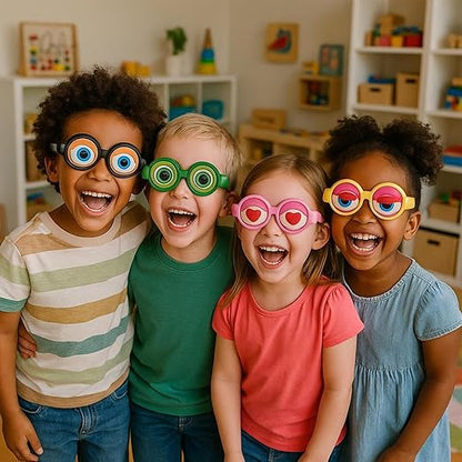 Funny Novelty Glasses, Funny Blinking Glasses
