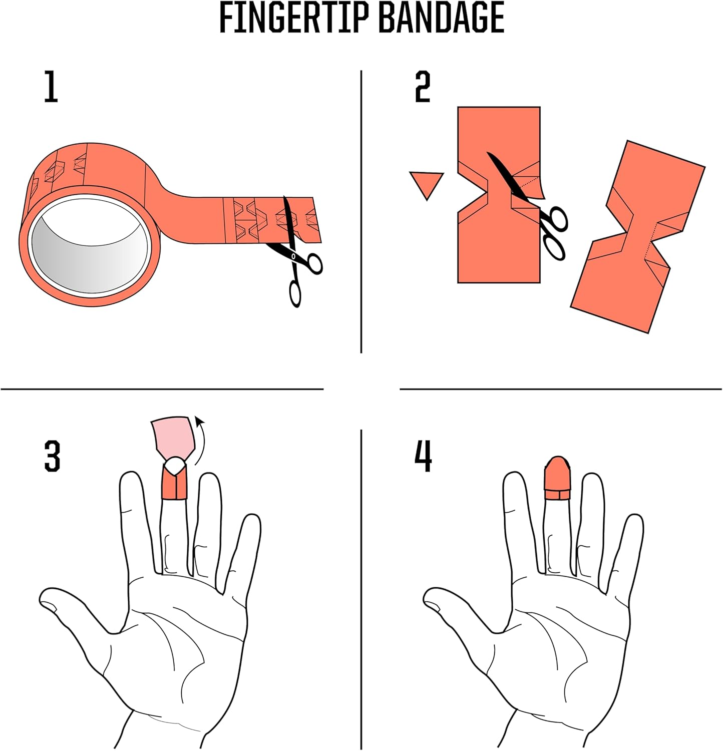 Compact First Aid Kit – Medical Grade Adhesive Emergency Kit (10 ft Medical Tape)