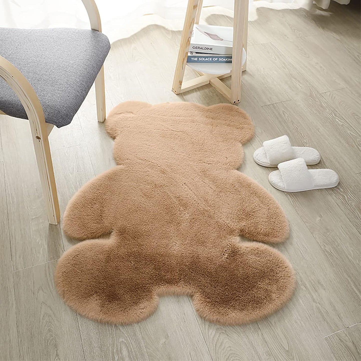 CuddleNest Bear Shag Area Rug