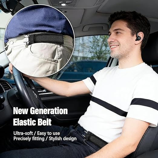 Buckle-Less Belt Hooks 2pcs