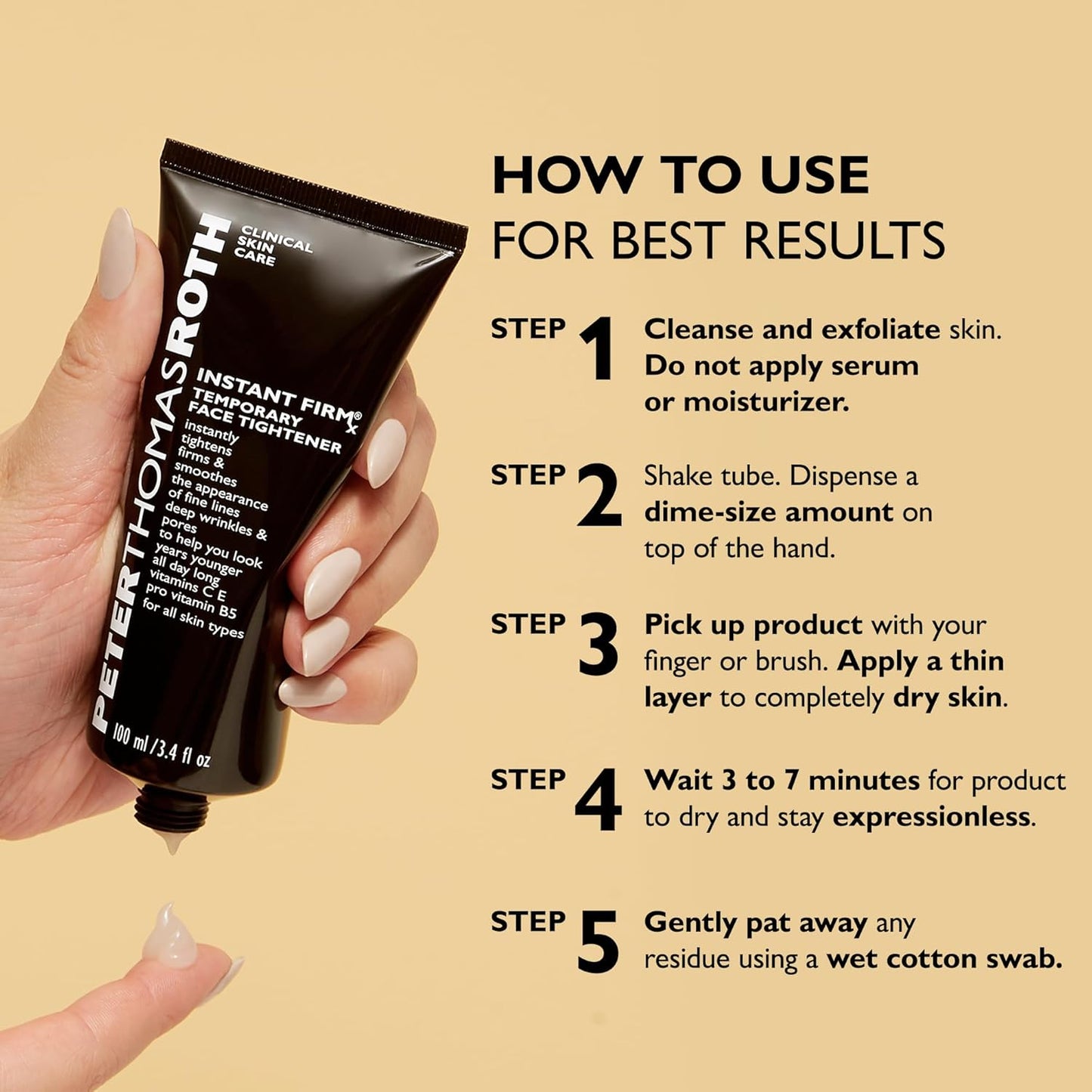 Peter Thomas Roth Instant FIRMx Temporary Face Tightener – Lifts, Firms & Smooths Skin