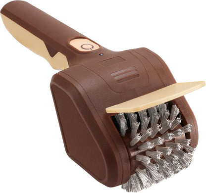 Electric Grill Brush for Outdoor Grill, Cordless Electric Grill Cleaner,