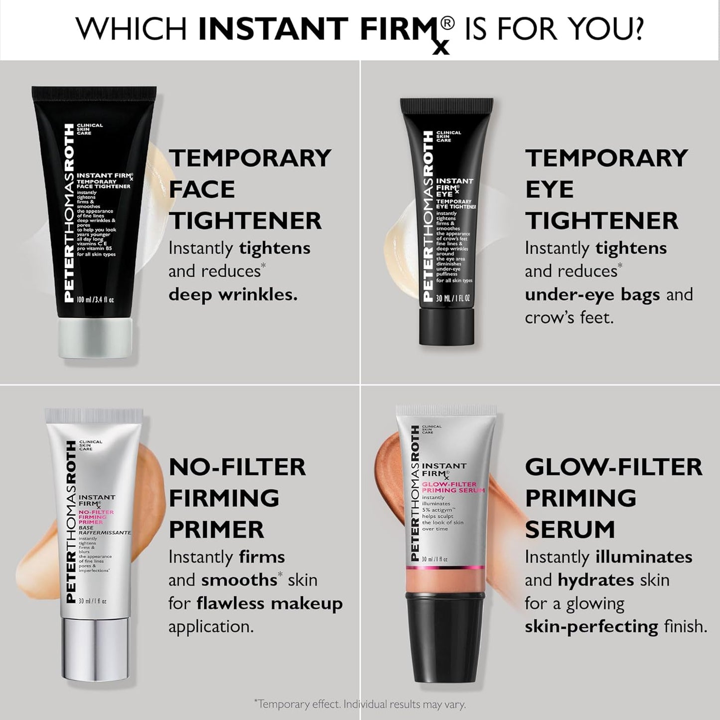 Peter Thomas Roth Instant FIRMx Temporary Face Tightener – Lifts, Firms & Smooths Skin