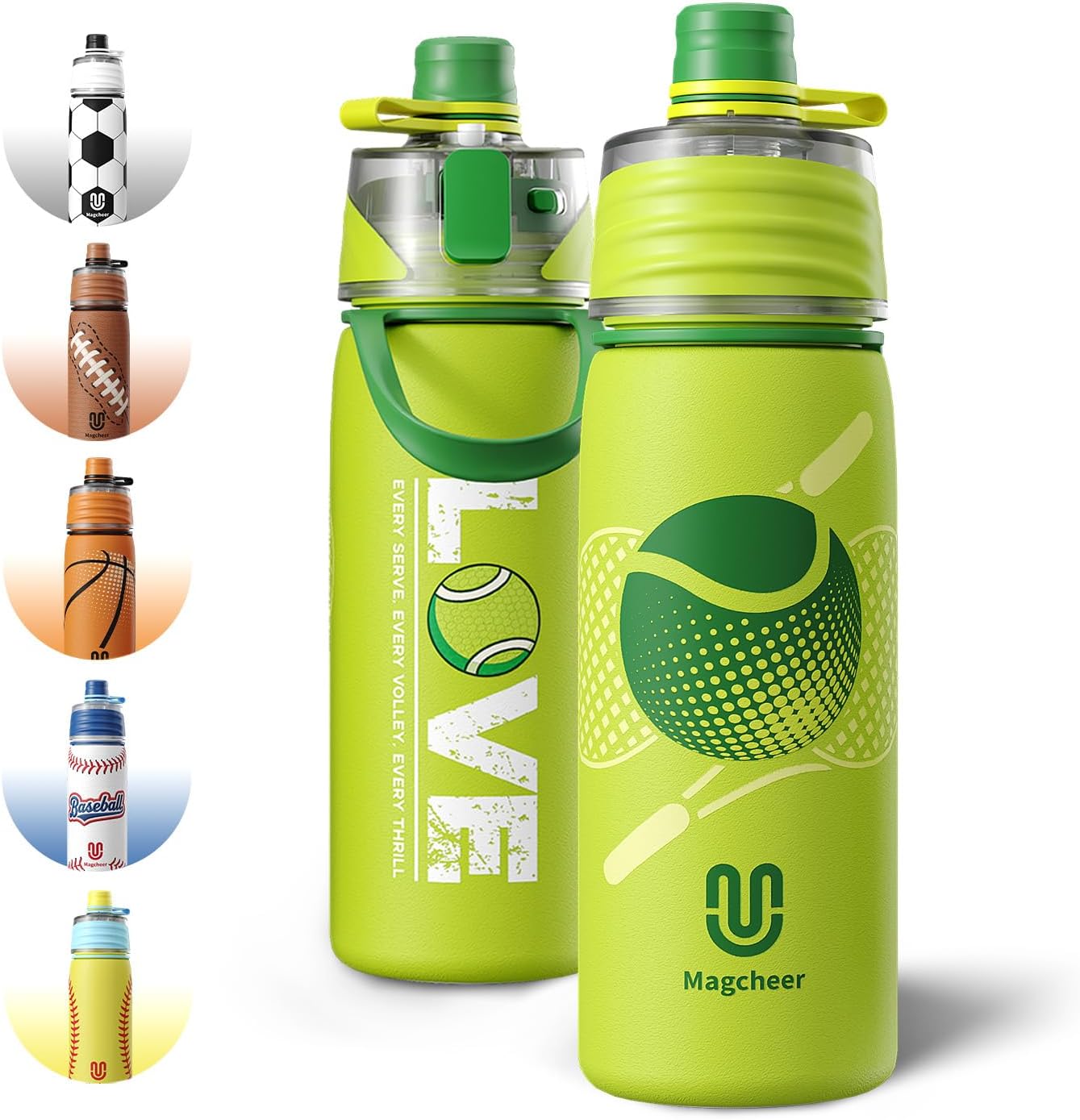 Soccer Mist Water Bottle