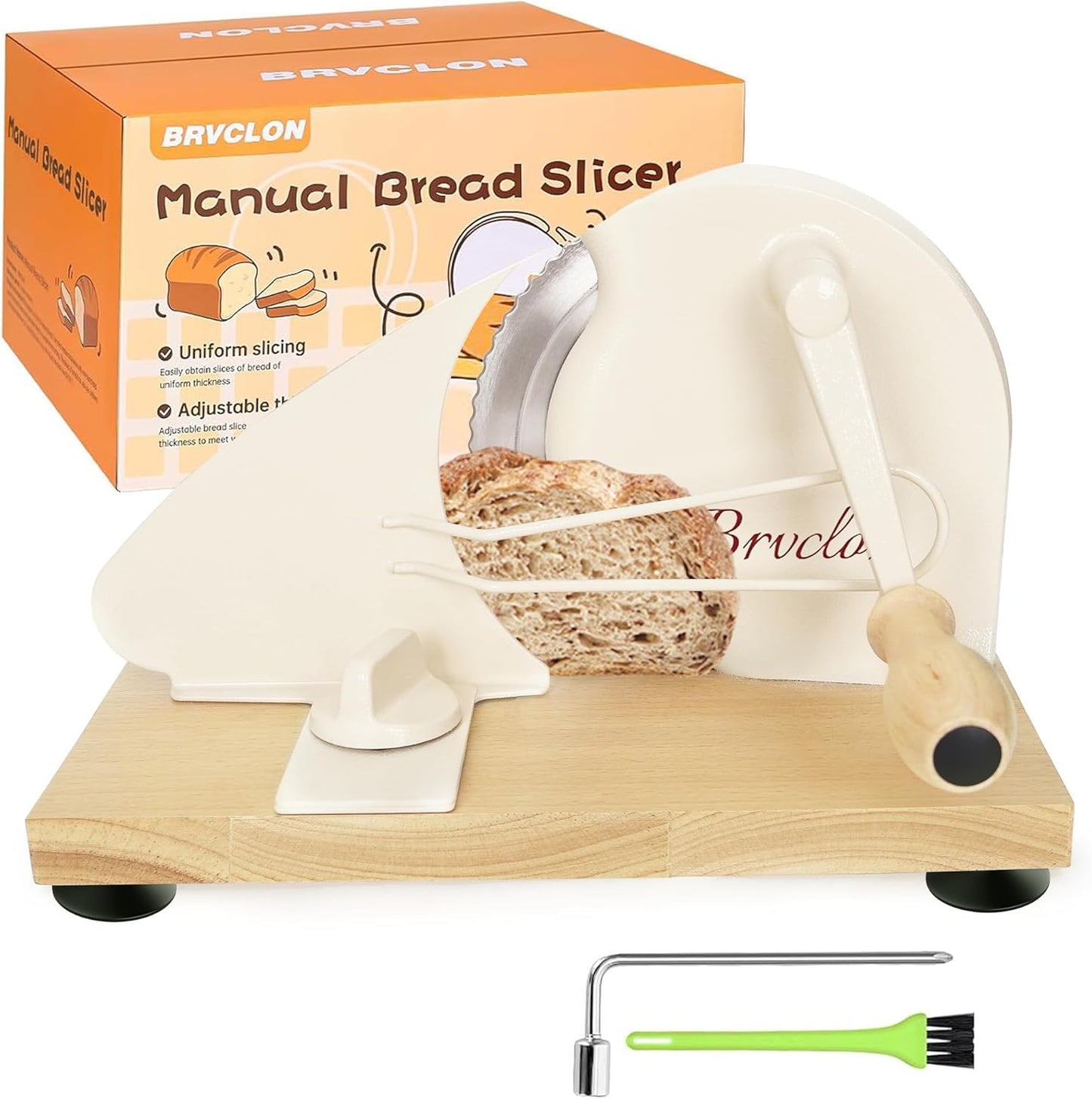 Manual Bread Slicer for Homemade Sourdough Bread,