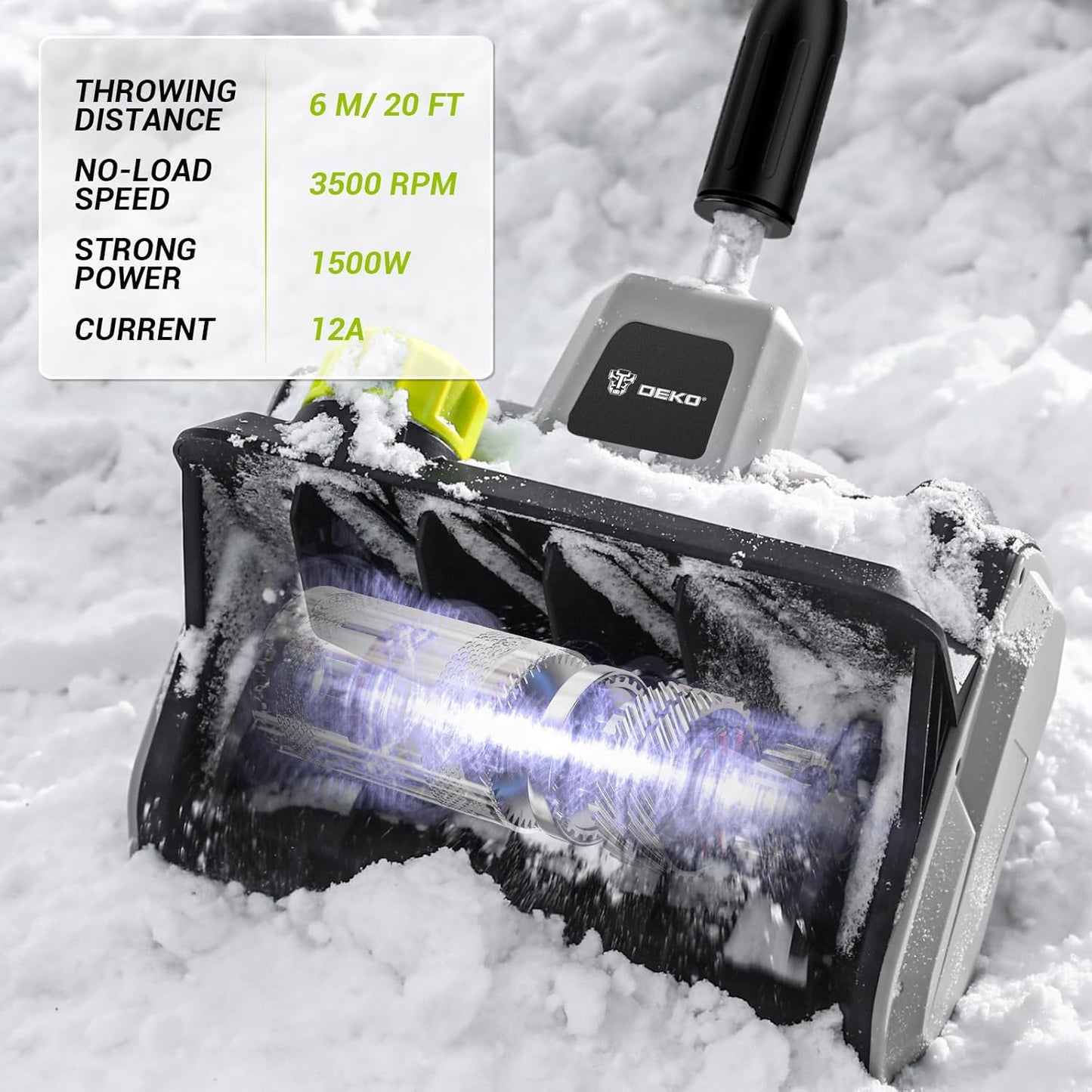 14-Inch Corded Electric Snow Blower