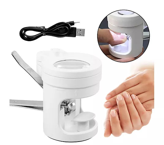 Magnifying Nail Clippers with LED Light