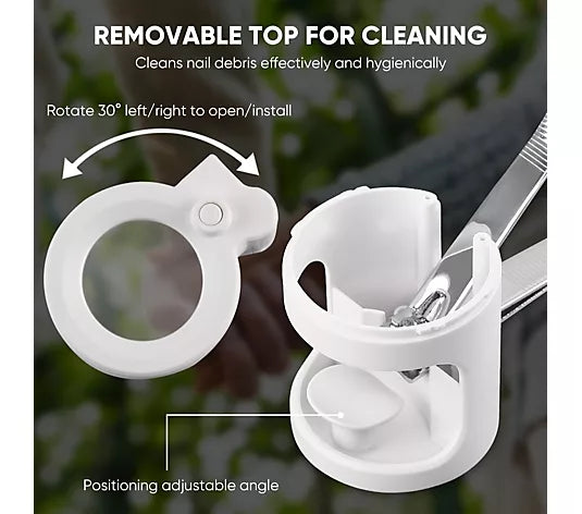 Magnifying Nail Clippers with LED Light
