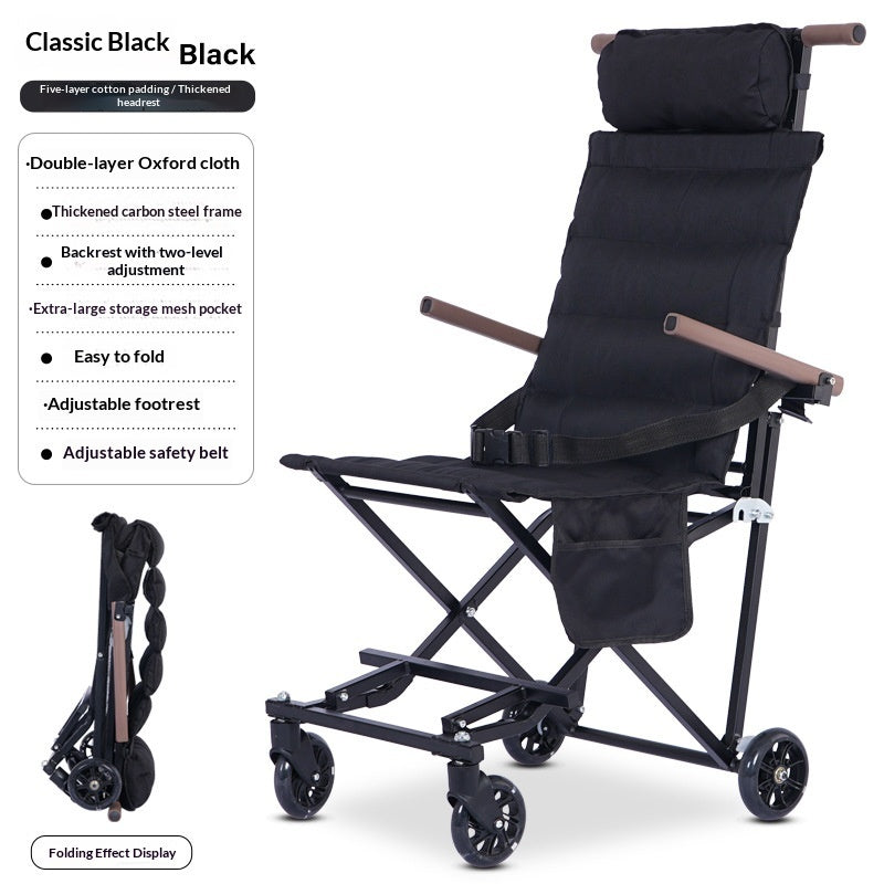 Portable Folding Multifunctional Pushcart For Travel