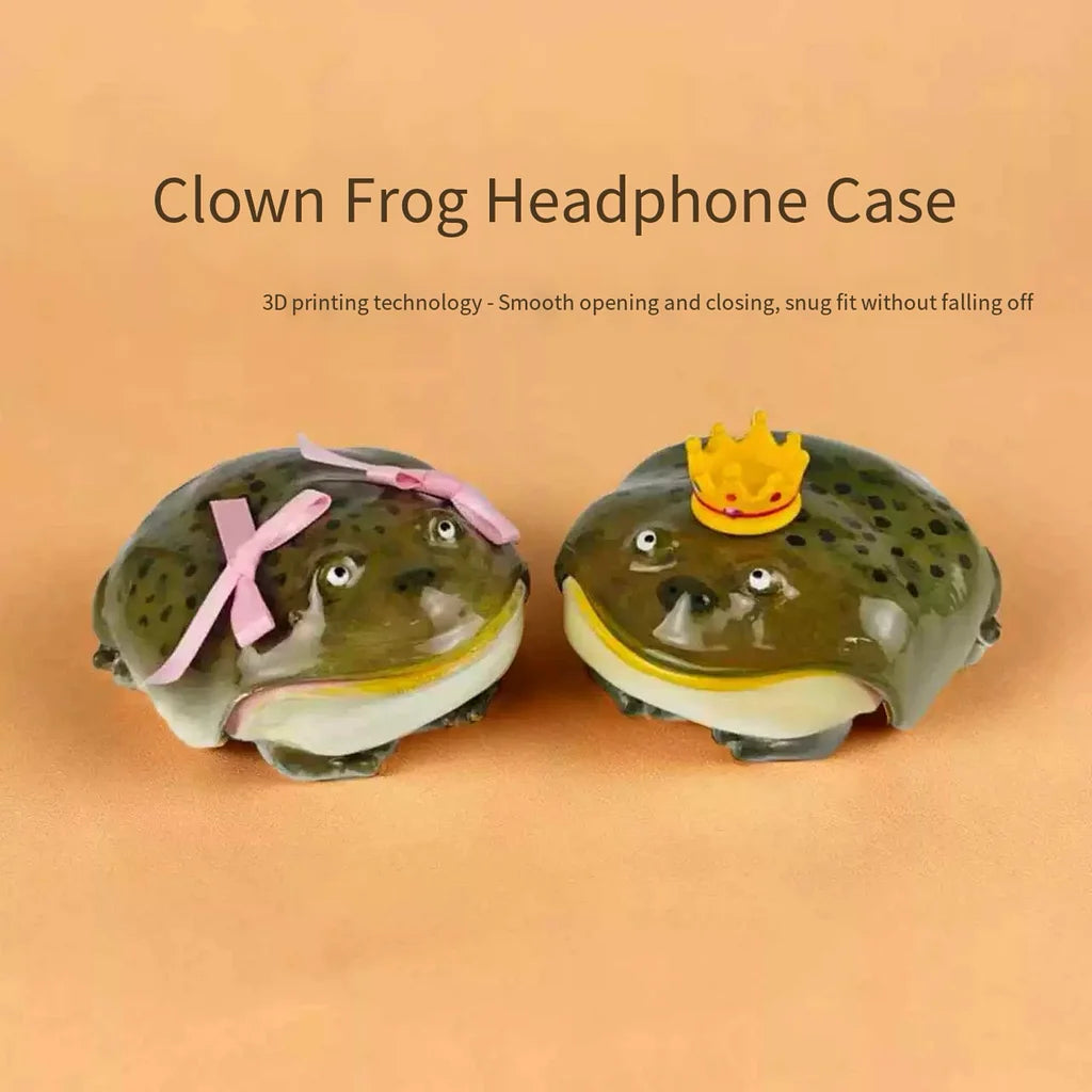 Clown Frog Headphone Case