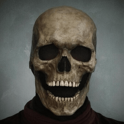 SkullMask™ Full Head Skull Mask with Movable Jaw