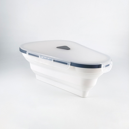 Silicone Folding Adjustable Triangular Pizza Box