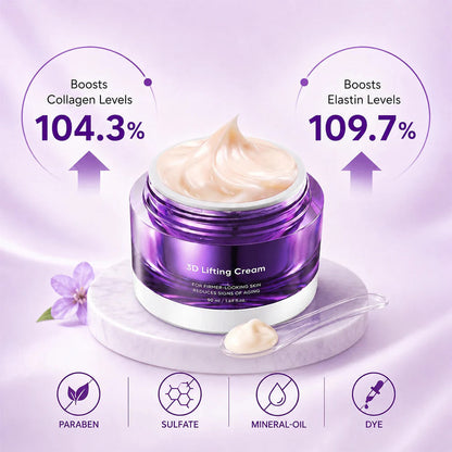 3D Lifting Facial Night Cream – Advanced Korean Skin Care (1.7 fl oz)