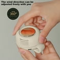 Portable Bladeless Mini Silent Fan, 360° Wind Direction