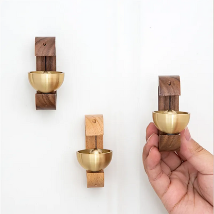 Magnetic Wooden DoorBell