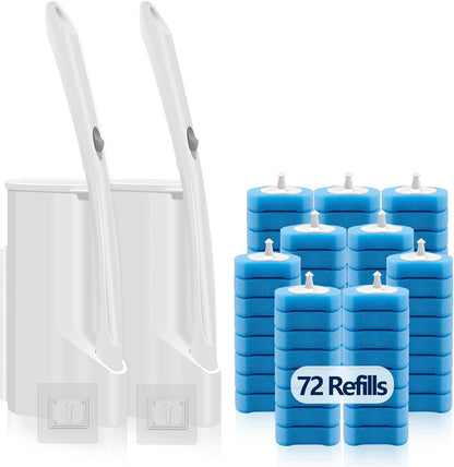 Disposable Toilet Bowl Brush and Holder