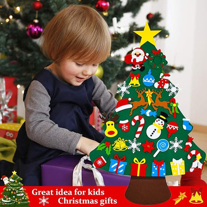 DIY Felt Christmas Tree for Kids