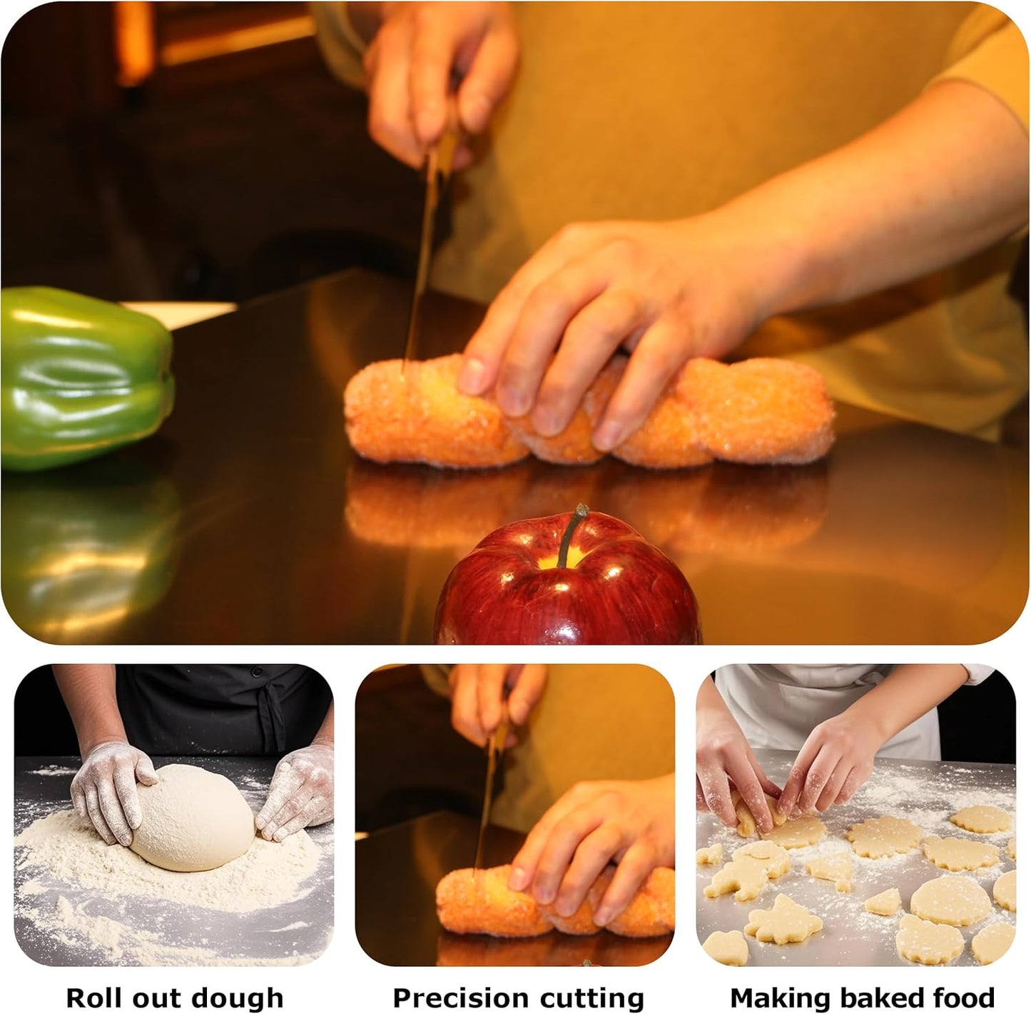 Stainless Steel Cutting Boards for Kitchen