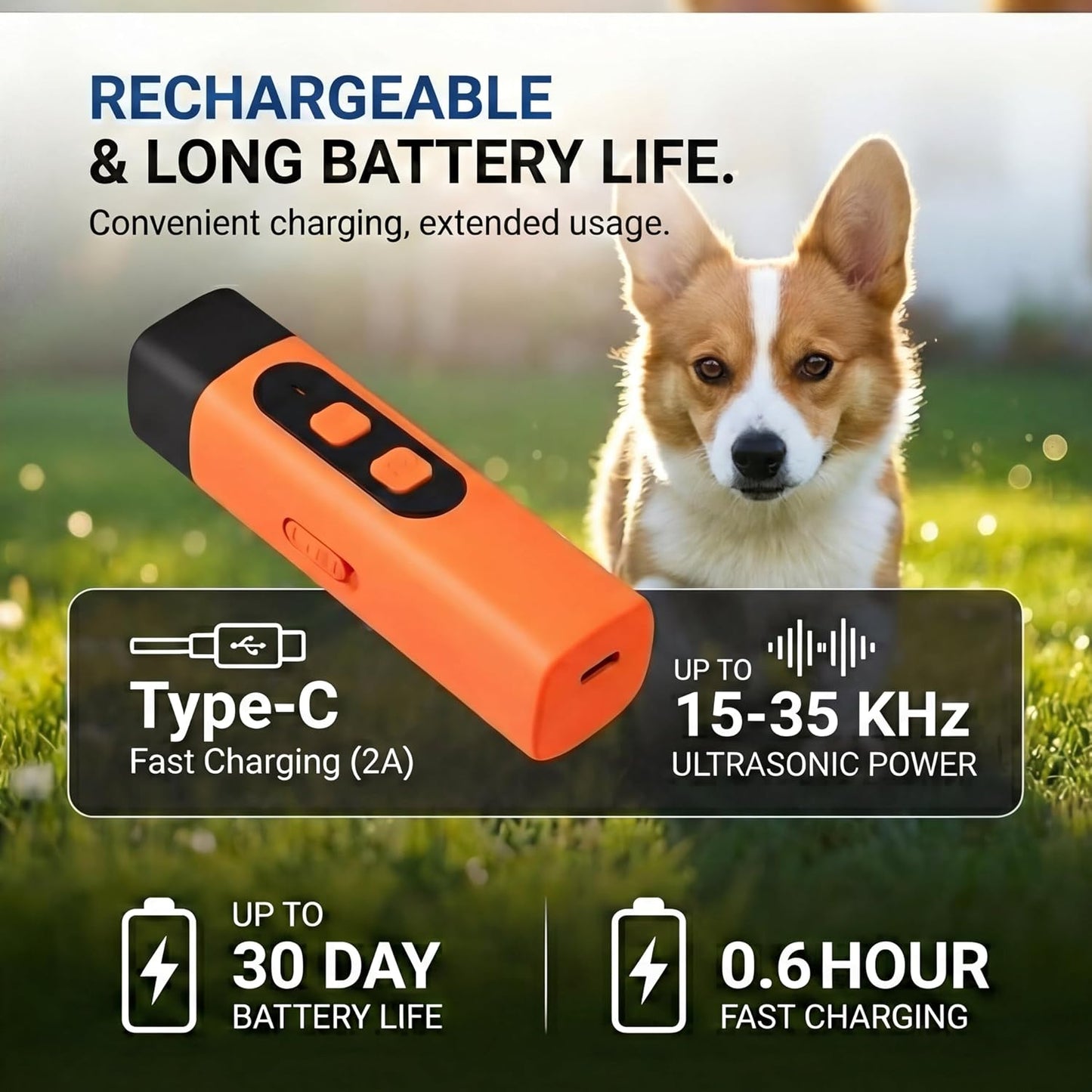 FocusPaw™Ultrasonic Dog Trainer