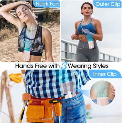 TurboBreeze Wearable Fan
