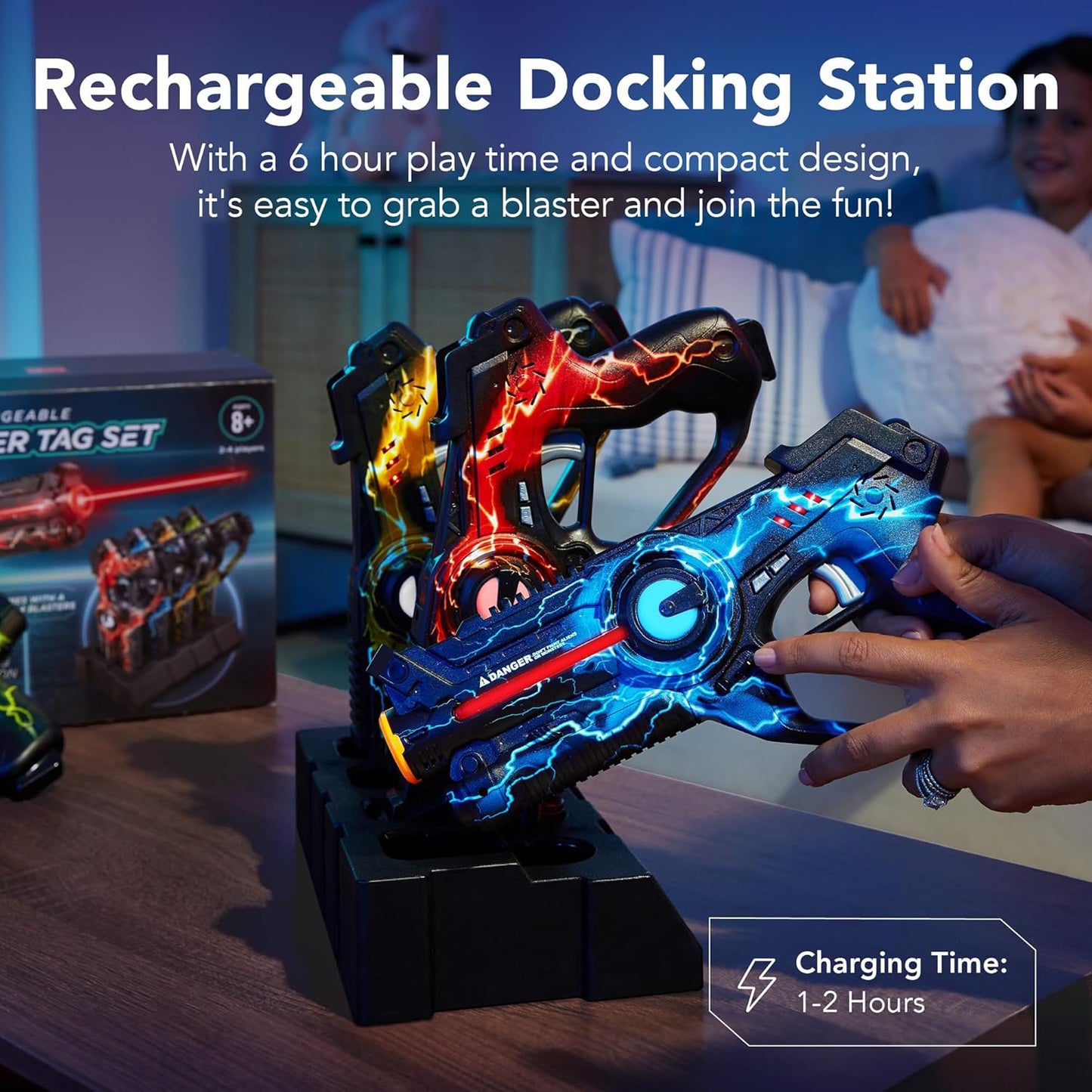 Rechargeable Laser Tag Blasters (Limited Stock)