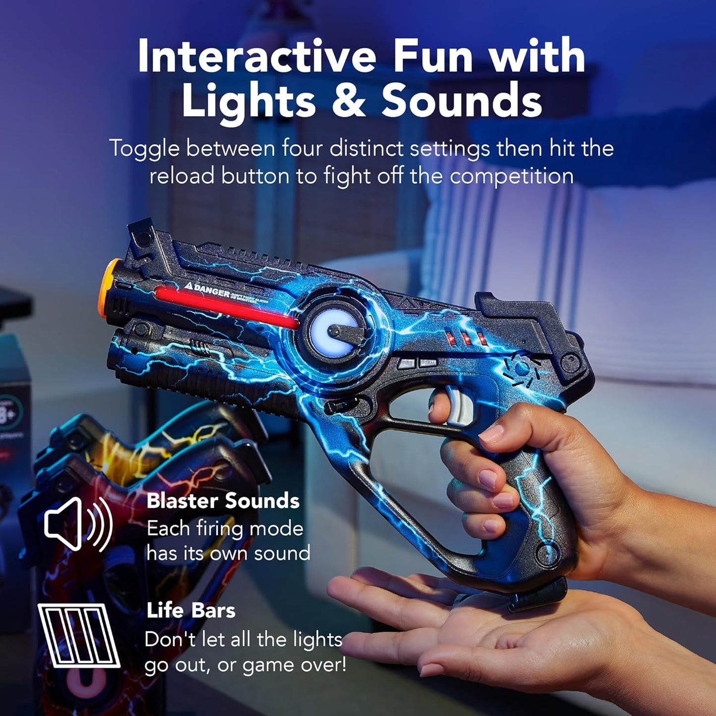Rechargeable Laser Tag Blasters (Limited Stock)