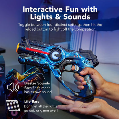 Rechargeable Laser Tag Blasters (Limited Stock)