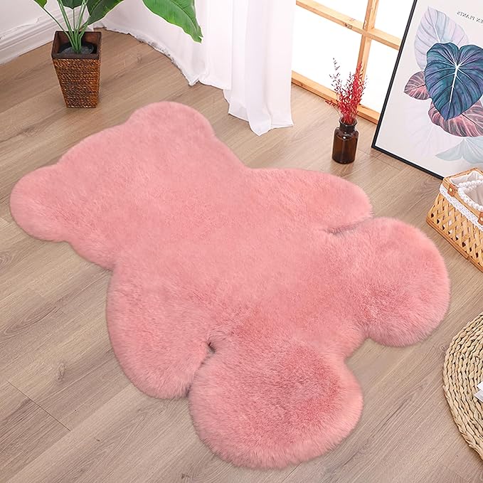 CuddleNest Bear Shag Area Rug