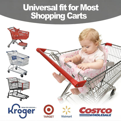Padded Shopping Cart Cover for Baby & Toddler