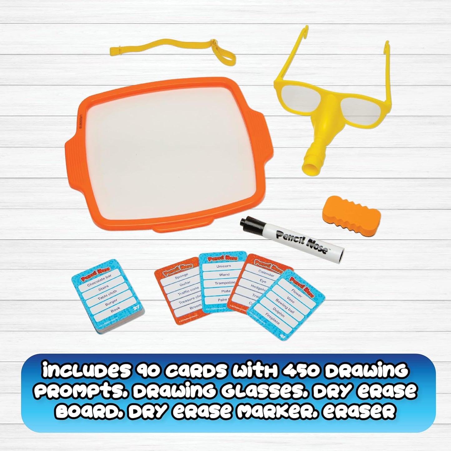 Toys Pencil Nose – Fun Family & Party Board Game for Kids 8+ and Adults