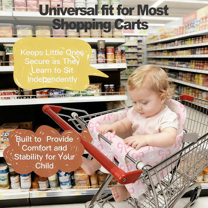 Padded Shopping Cart Cover for Baby & Toddler