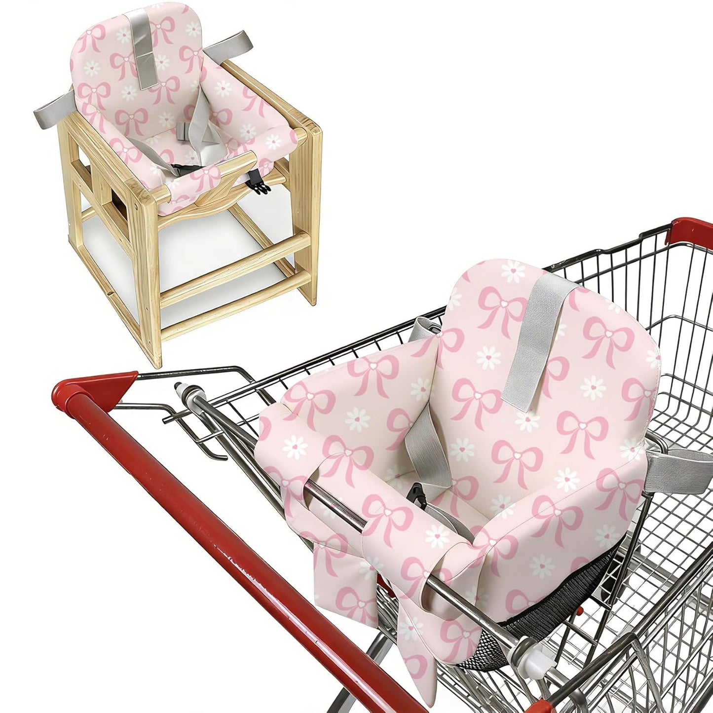 Padded Shopping Cart Cover for Baby & Toddler