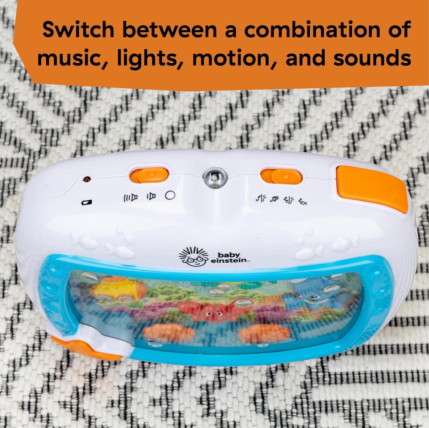 Baby Einstein Sea Dreams Soother – Musical Crib Toy & Sound Machine