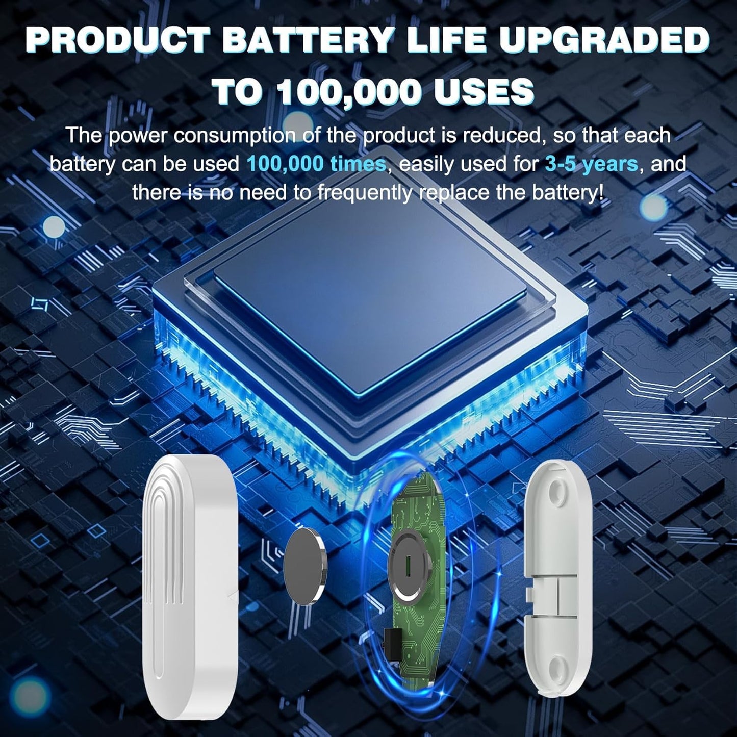 Door Chime,SanJie Wireless Door Sensor Chime When Door Opens
