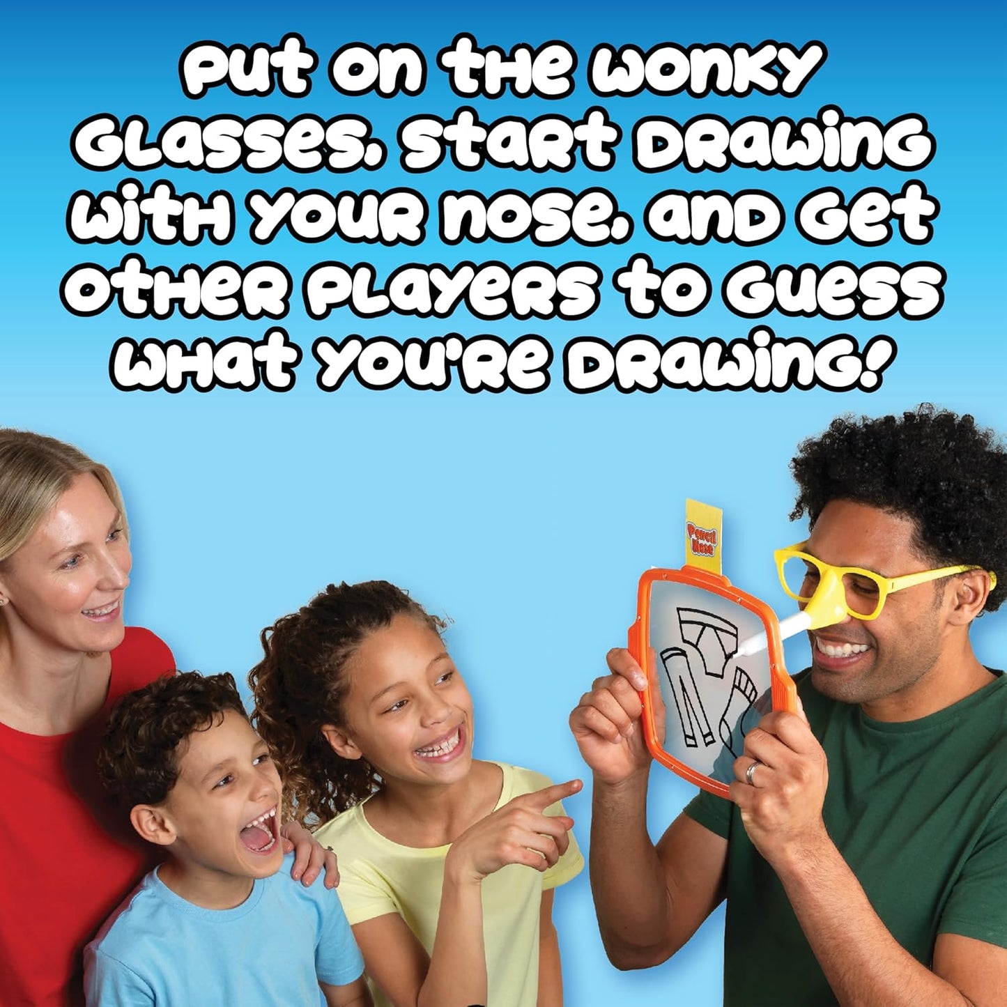 Toys Pencil Nose – Fun Family & Party Board Game for Kids 8+ and Adults
