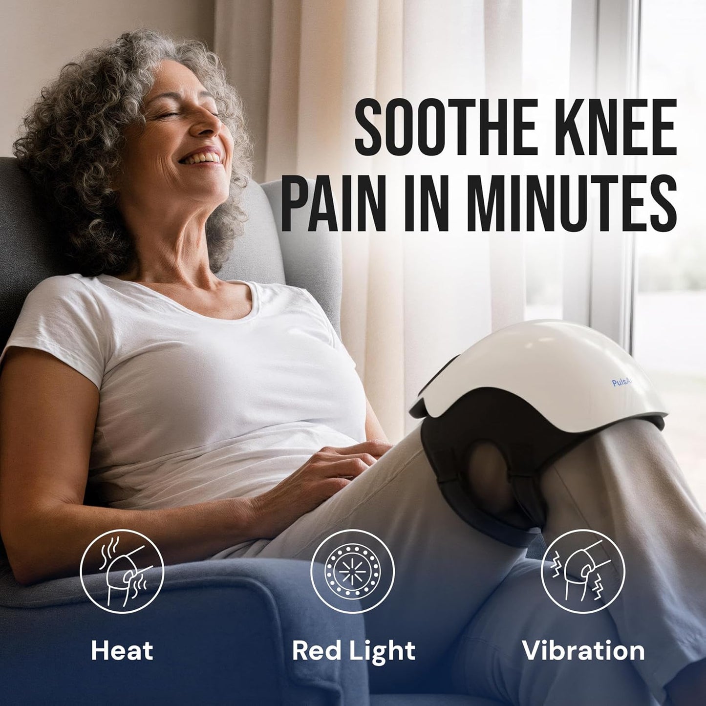 KneeRelief™ Smart Heated Knee Massager