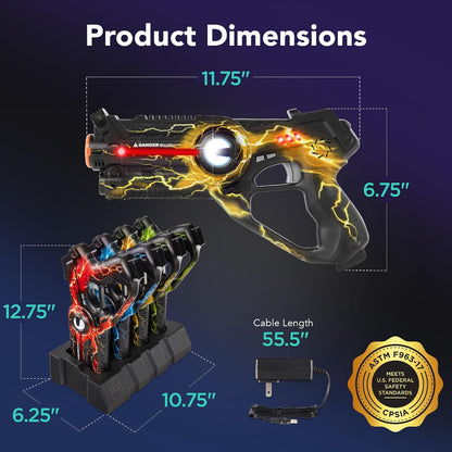 Rechargeable Laser Tag Blasters (Limited Stock)