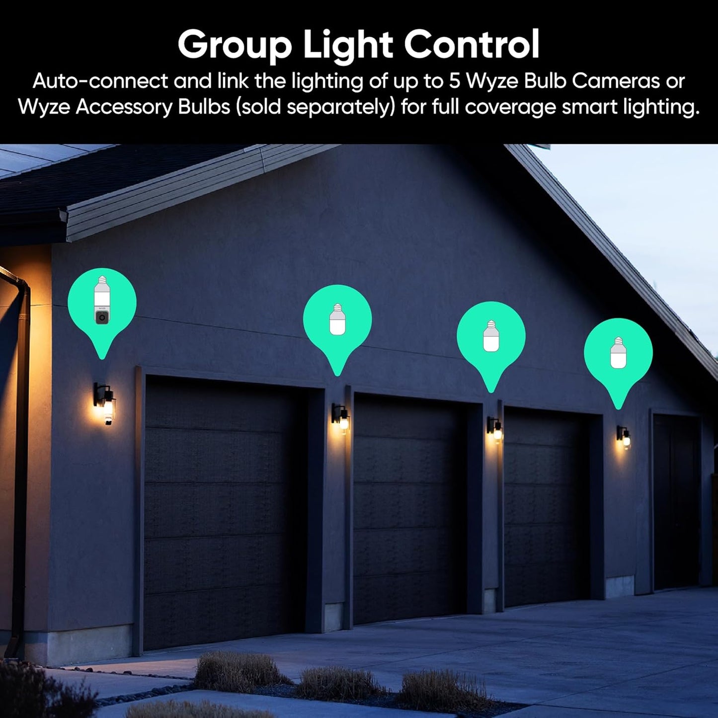Bulb Cam Security Camera – 2K HD Smart Light Bulb Camera with Motion Detection & Night Vision